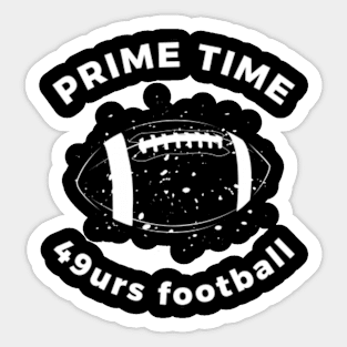 49ers football , Simple Football Sport Team Sticker
